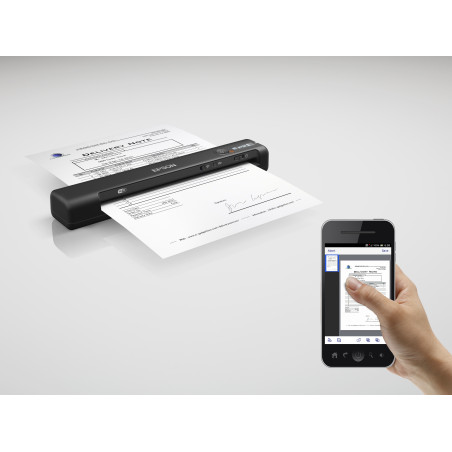 Escaner portatil epson workforce es - 60w a4 -  4s pag -  usb -  scansmart -  wifi