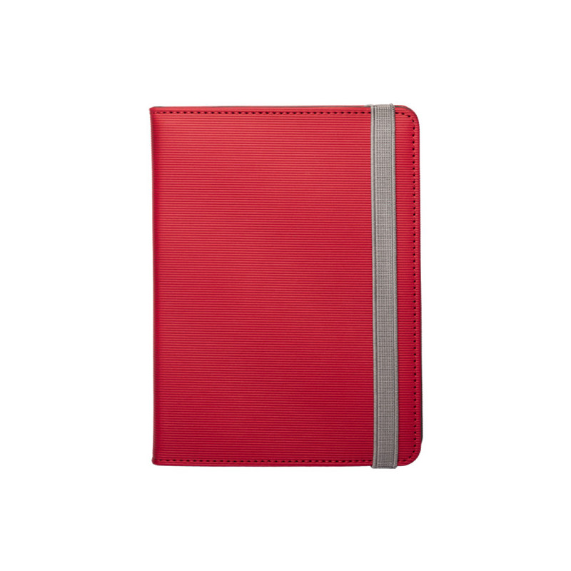 Funda universal silver ht para ebook wave 6 pulgadas roja