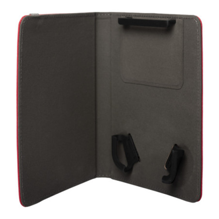 Funda universal silver ht para ebook wave 6 pulgadas roja
