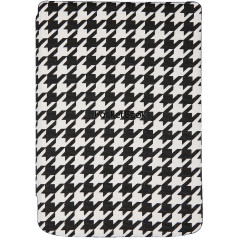 Pocketbook funda shell series verse + verse pro - patron blanco y negro