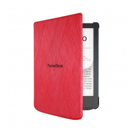 Pocketbook funda shell series verse + verse pro - rojo