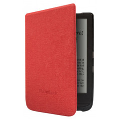Pocketbook funda shell series rojo