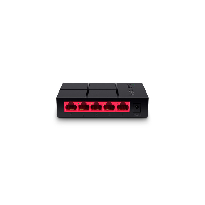 Switch mercusys ms105g 5 puertos -  10 - 100 - 1000mbps -  rj45