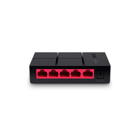 Mercusys MS105G switch di rete Non gestito Gigabit Ethernet (10 100 1000) Nero