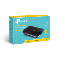 TP-Link TL-SG1005D switch di rete Non gestito Gigabit Ethernet (10 100 1000) Nero