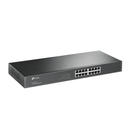 Switch 16 puertos 10 - 100 - 1000 rack 19 pulgadas tp - link