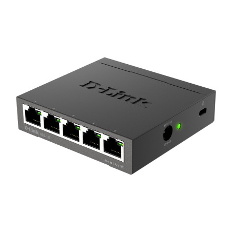 Switch d - link 5 ptos 10 - 100 - 1000 gigabyte metal