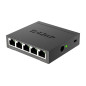 Switch d - link 5 ptos 10 - 100 - 1000 gigabyte metal