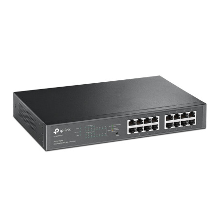 Switch 16 puertos tp - link tl - sg1016pe easy smart 10 - 100 - 1000