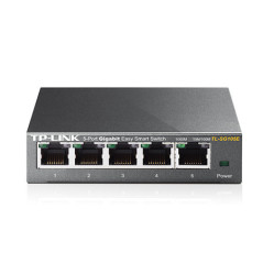 Switch 5 puertos 10 - 100 - 1000 tp - link gris