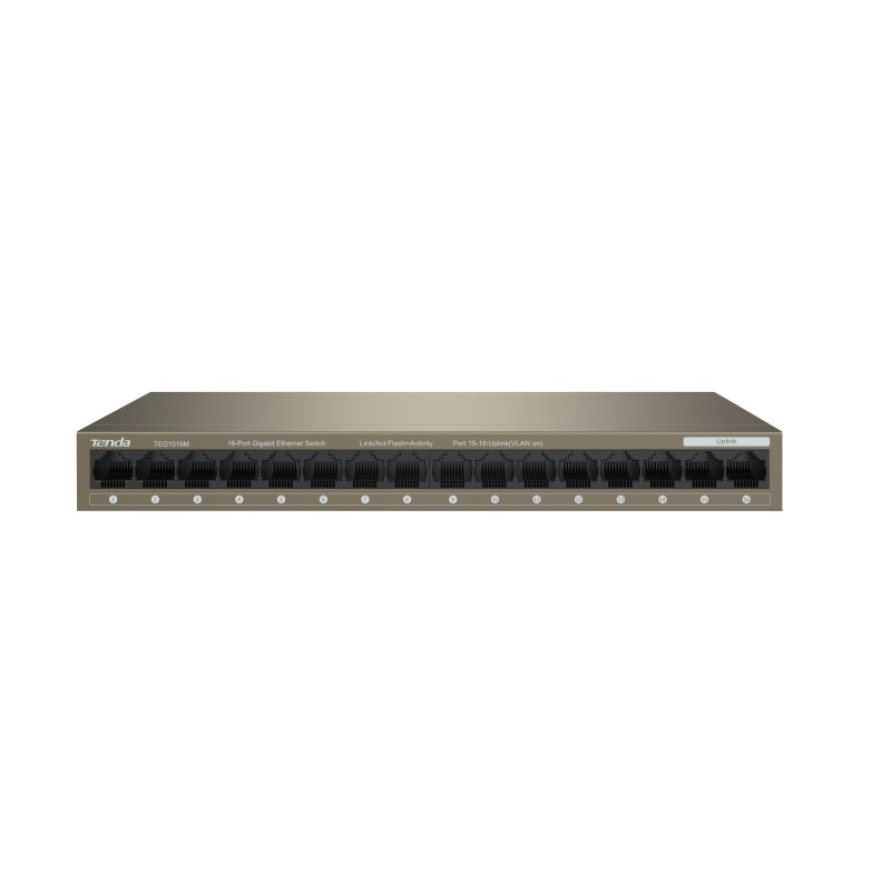 Switch tenda teg1016m 16 puertos