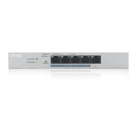 Switch zyxel gs1200 - 5hp v2 5 puertos