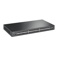 TP-Link JetStream TL-SG3452 switch di rete Gestito L2 Gigabit Ethernet (10/100/1000) 1U Nero