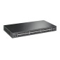 Switch 48 puertos tp - link 10 - 100 - 1000 rack 19 pulgadas 1u +4sfp gestion l2