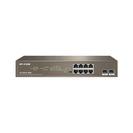 Switch ip - com g1110p - 8 - 150w 10 puertos