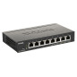 Switch d - link 8 puertos gestionable easysmart poe 64w