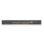 Switch 28 puertos zyxel gs192024hpv2 - eu0101f 24 puertos gigabit ethernet 4 puertos sfp