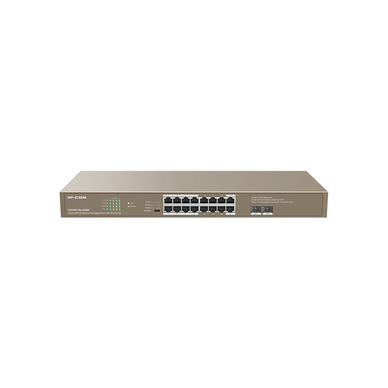 Switch 18 puertos tenda 16 puertos gigabit ethernet 2 puertos sfp