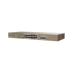 IP-COM Networks G1118P-16-250W switch di rete Non gestito Gigabit Ethernet (10 100 1000) Supporto Power over Ethernet (PoE)