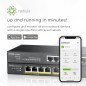 Switch 8 puertos zyxel gs1915 - 8ep gigabit ethernet poe 60w nebula