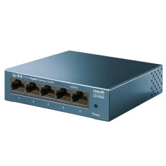 Switch 5 puertos 10 - 100 - 1000 tp - link azul claro