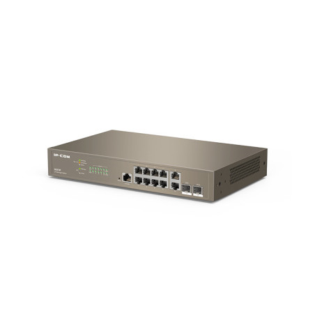 Switch 12 puertos ipcom teg5312f 10 puertos gigabit ethetnet 2 puertos sfp gestionable l3