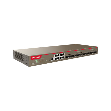 Switch ip - com  g5324 - 16f 8 puertos gigabit ethernet 16 puertos sfp gestionable l3