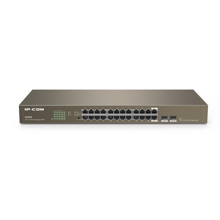 IP-COM Networks G1024F switch di rete Non gestito Gigabit Ethernet (10 100 1000) Nero