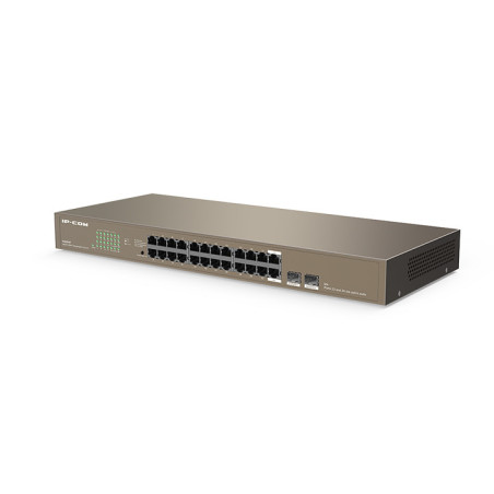 Switch ip - com 24 puertos switch ip - com 24 puertos switch 24p tenda - ipcom 1000 g1024f +2p sfp rack