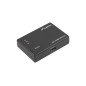 Switch video lanberg 4k - 3 x hdmi - micro usb - negro - control remoto