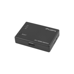 Lanberg SWV-HDMI-0003 conmutador de vídeo