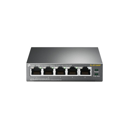 Switch 5 puertos tp - link tl - sf1005p 10 - 100 4 puertos poe