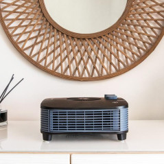 Cecotec 08255 stufetta elettrica Interno Nero, Grigio 2000 W Riscaldatore ambiente elettrico con ventilatore
