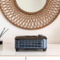 Calefactor cecotec readywarm 2050 max horizon negro 2000w 3 modos