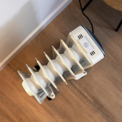 Cecotec 05880 stufetta elettrica Interno Bianco 1500 W Riscaldatore ambiente elettrico a olio