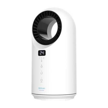 Cecotec Readywarm 8200 Bladeless Interno Nero, Bianco 1500 W Riscaldatore ambiente elettrico con ventilatore
