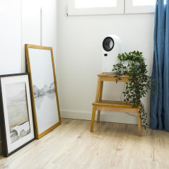 Cecotec Readywarm 8200 Bladeless Interno Nero, Bianco 1500 W Riscaldatore ambiente elettrico con ventilatore