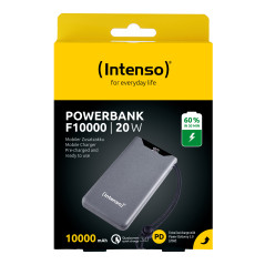 Powerbank intenso f10000 gris 10000 mah