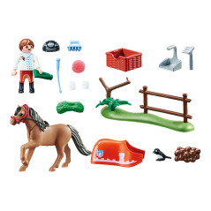 Playmobil coleccionable pony connemara