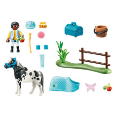 Playmobil coleccionable pony lewitzer