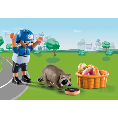 Playmobil duck on call accion policial atrapa al ladron!