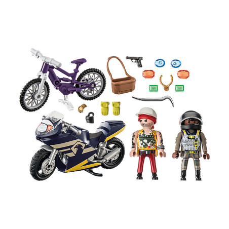 Playmobil starter pack fuerzas especiales y ladrn