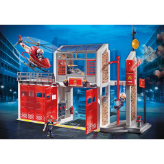 Playmobil parque de bomberos