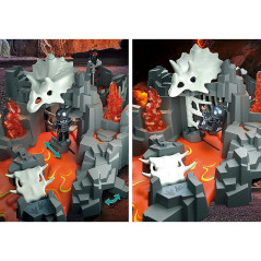 Playmobil dino rise guardian de la fuente de lava