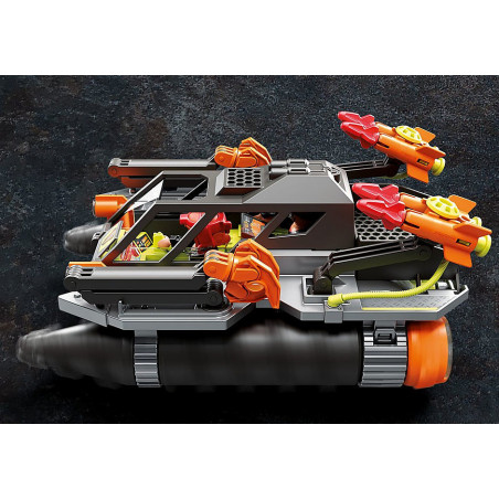 Playmobil dino rise comet corp. taladro de demolicion