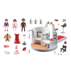 Playmobil miracoulous: desfile de moda en paris