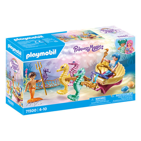 Playmobil Meeresbewohner mit Seepferdchenkutsche