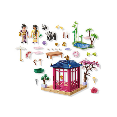 Playmobil -  jardn asitico con panda