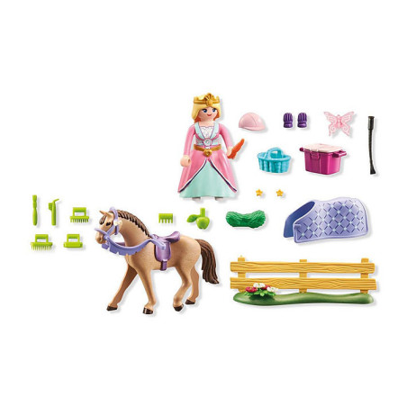 Playmobil -  starter pack princesa con caballo
