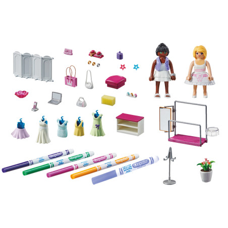 Playmobil color backstage